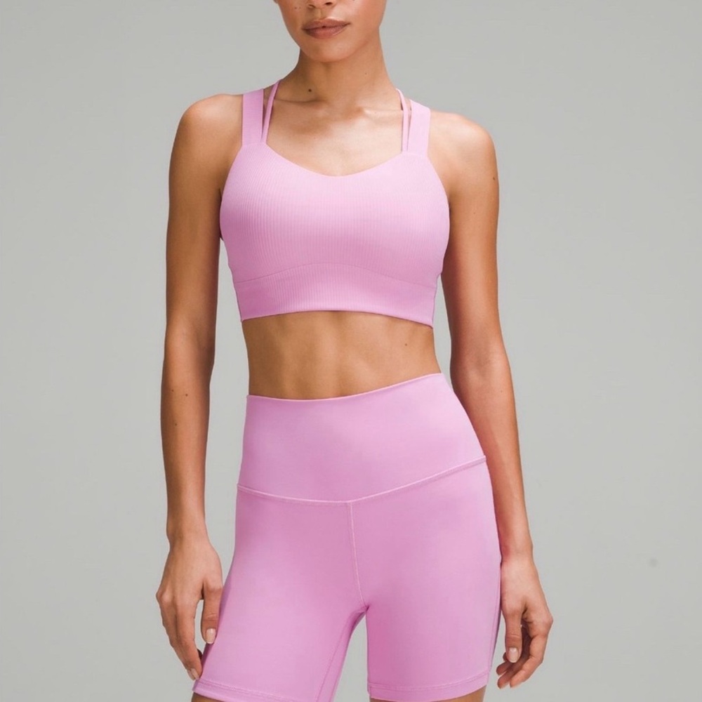 Lululemon Ribbed Like a Cloud Longline Bra D/DD